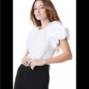 Alice & Olivia CICI bubble top, Small